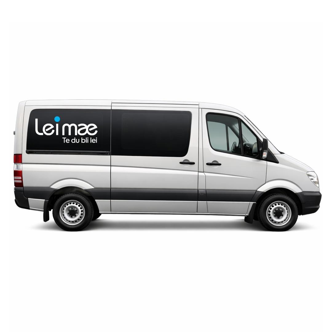 Mercedes Sprinter 9-seter minibuss til leie (Førerkort klasse B)